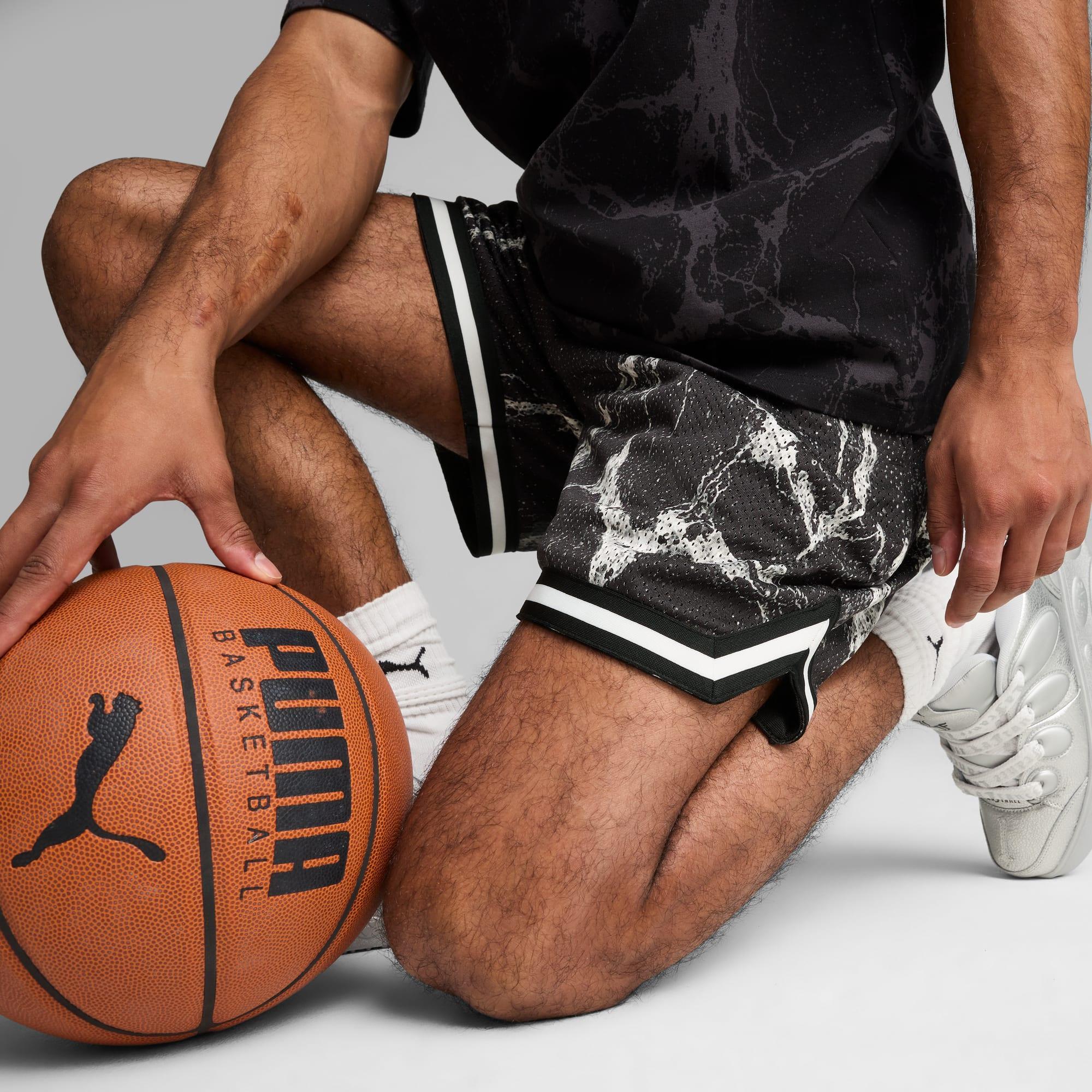 PUMA x LAMELO BALL LaFrancé Written in Chrome Men's Basketball Shorts Product Image