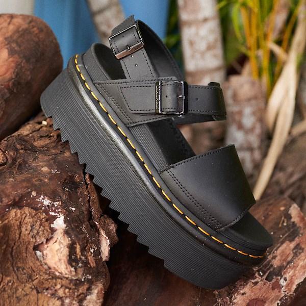 Voss Women's Leather Strap Platform Sandals Product Image
