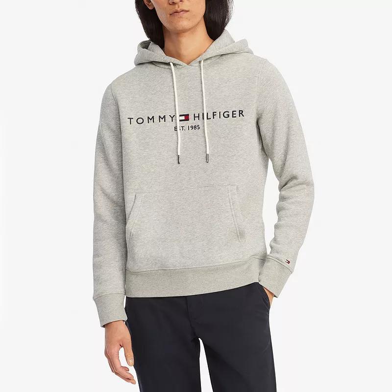 Men's Tommy Hilfiger Embroidered Logo Hoodie, Size: Small, Captain Product Image