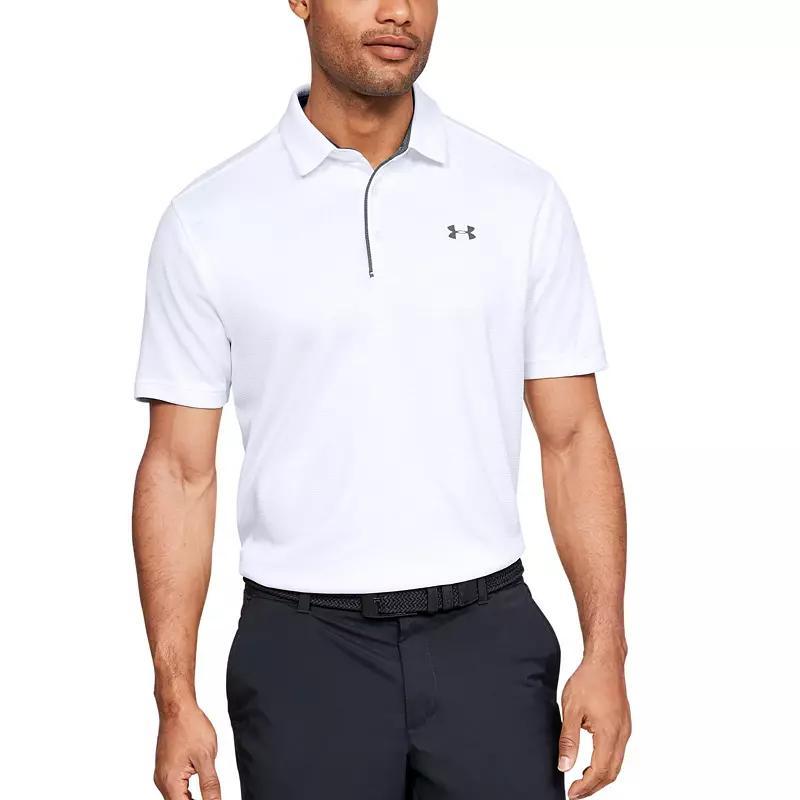 Men's Under Armour Tech Polo, Size: XXL, Multi Orange Product Image