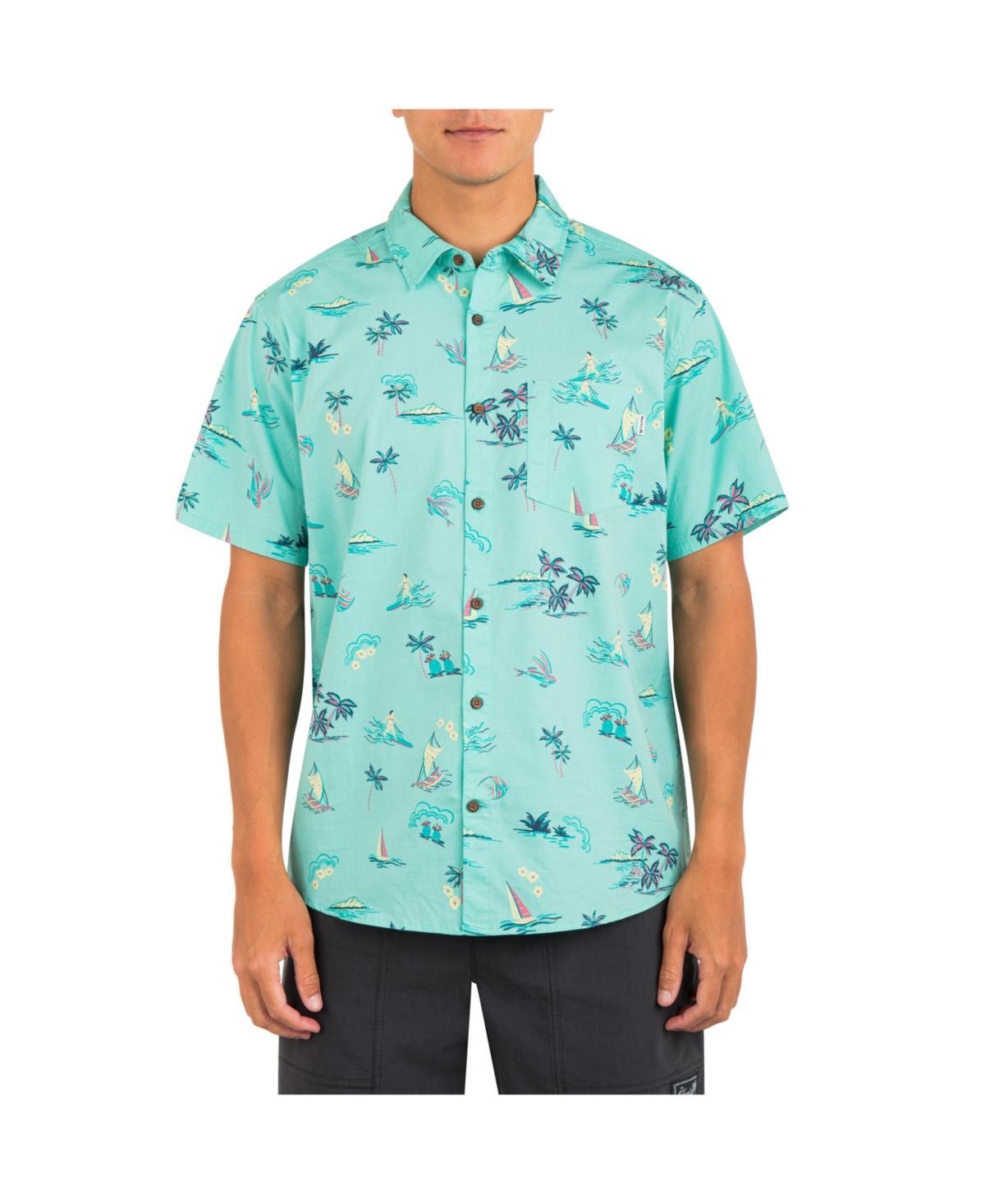 Hurley Mens One and Only Lido Stretch Short Sleeves Shirt Product Image
