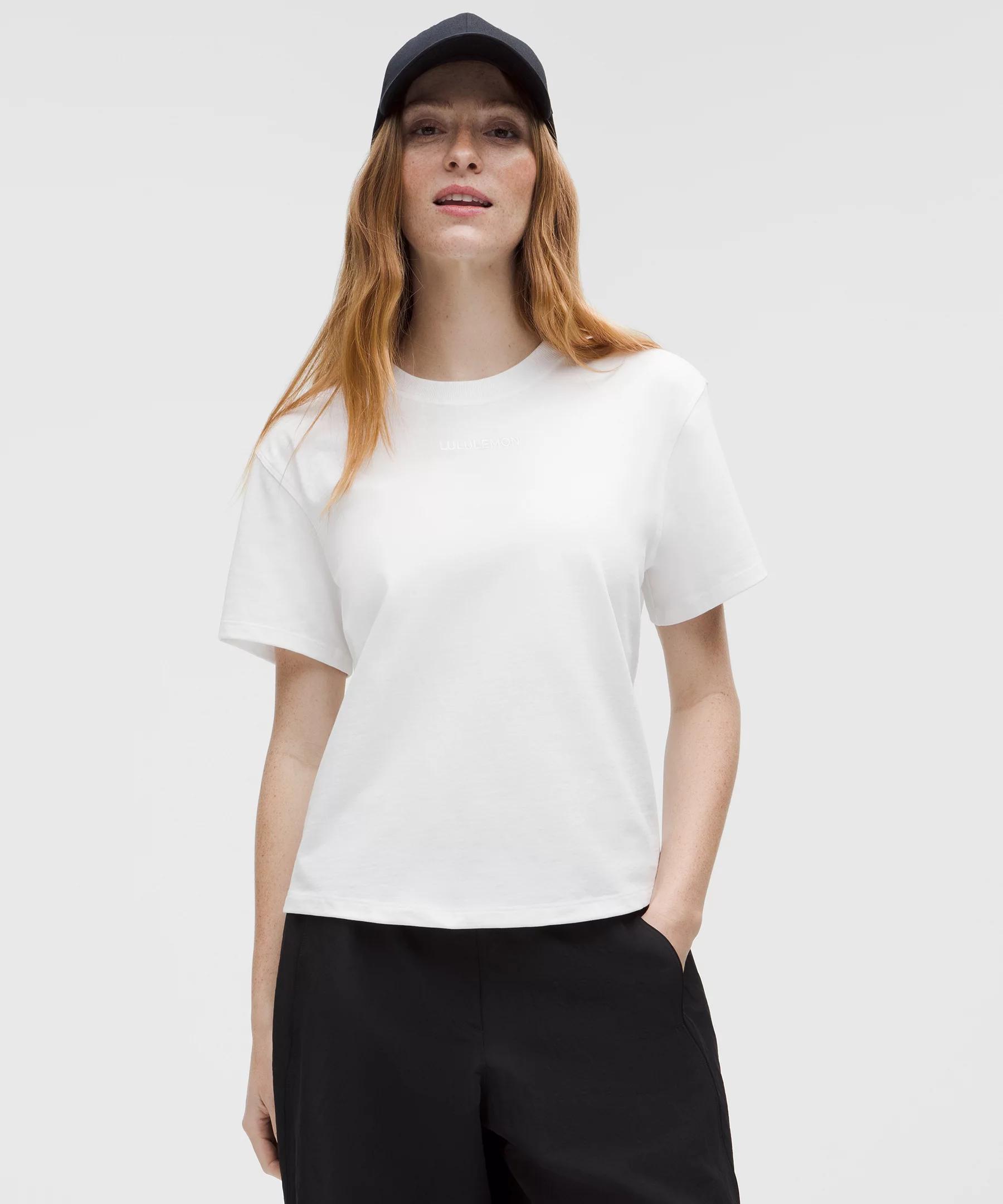 Relaxed-Fit Cotton Jersey T-Shirt *Wordmark Product Image