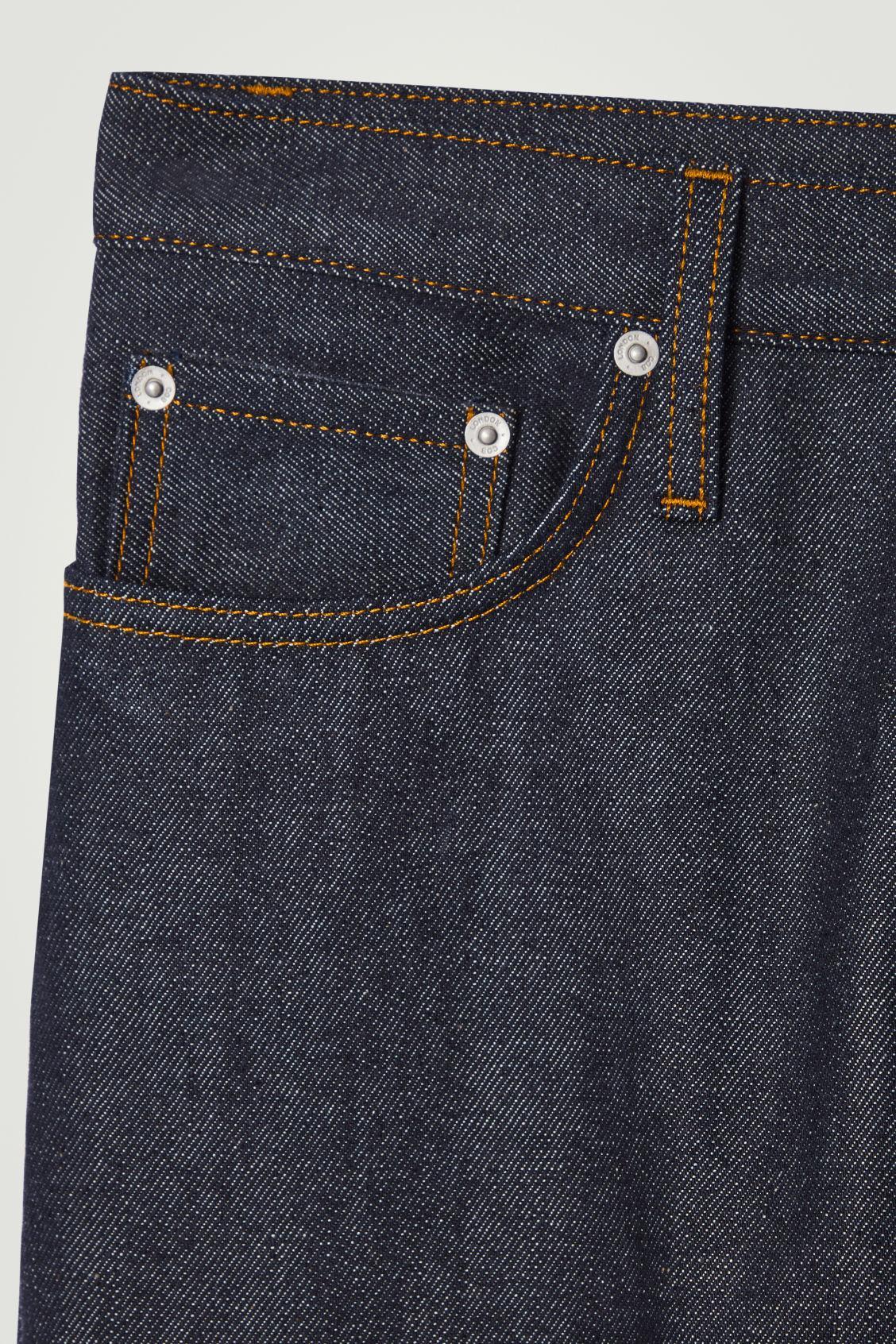 RIDER SELVEDGE WIDE-LEG JEANS Product Image