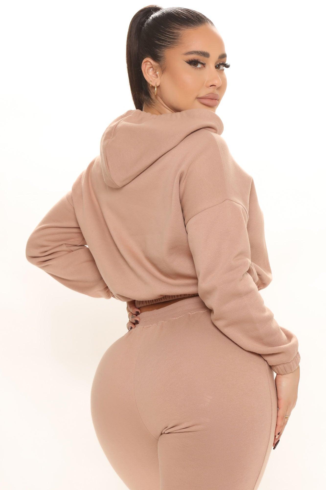 Get Ready Jogger Set - Taupe Product Image
