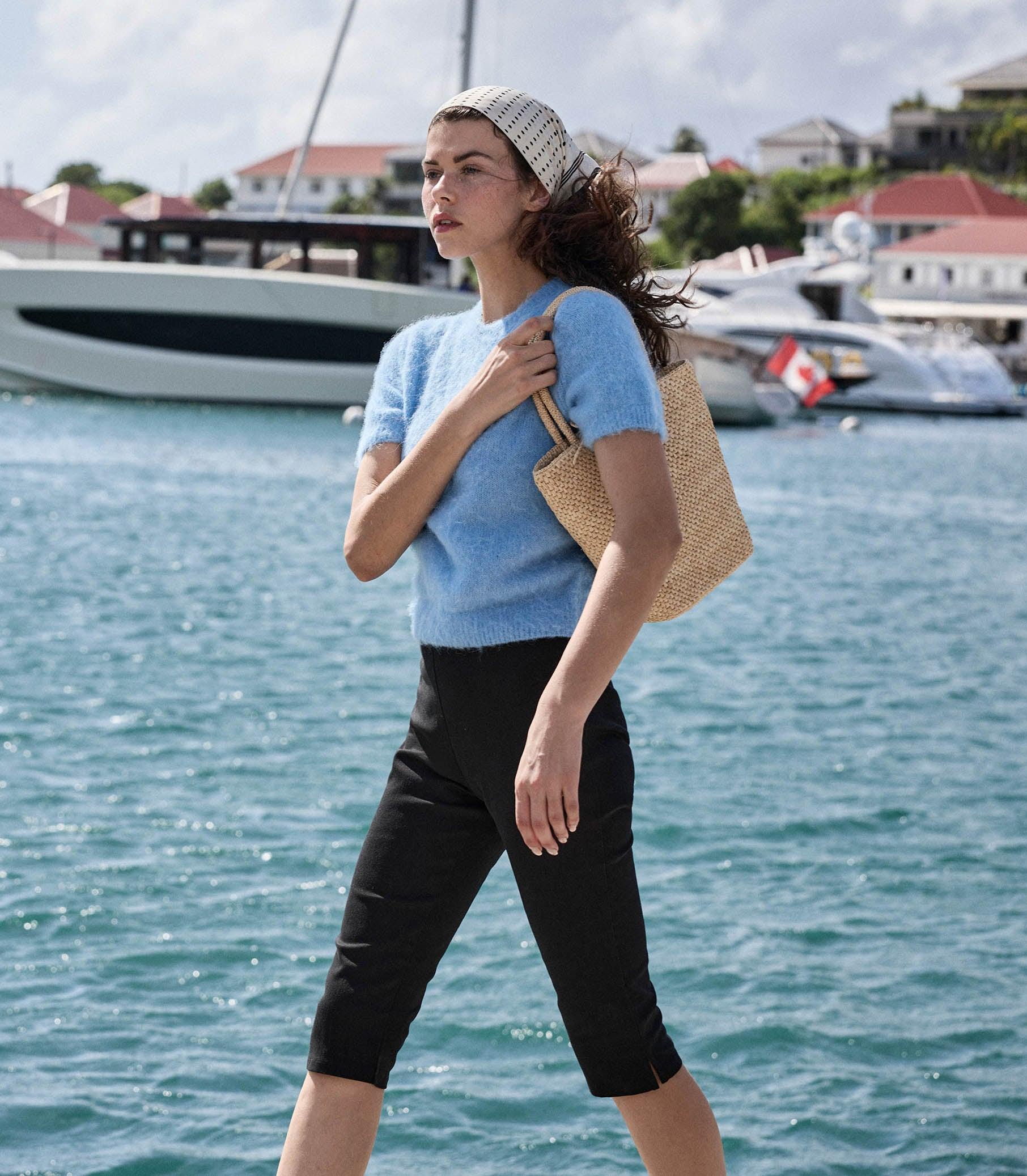 HEARST SWEATER -- SEASHORE BLUE Product Image