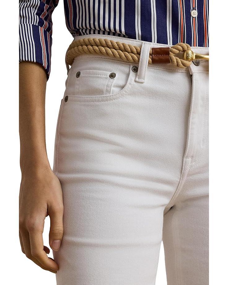 Women's Lauren Ralph Lauren High-Rise Straight Ankle Jeans Product Image