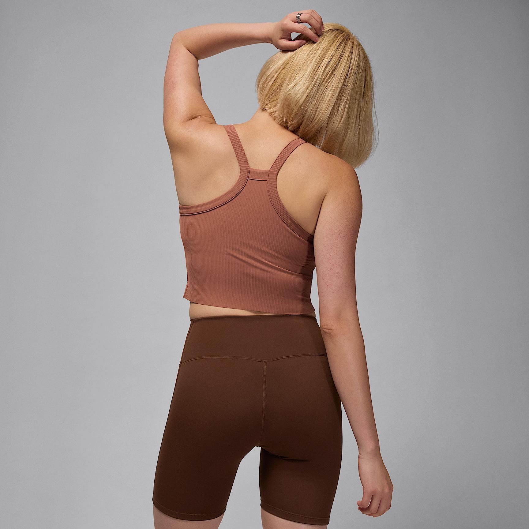 Jordan Sport Women's Dri-FIT Ribbed Tank Top Product Image