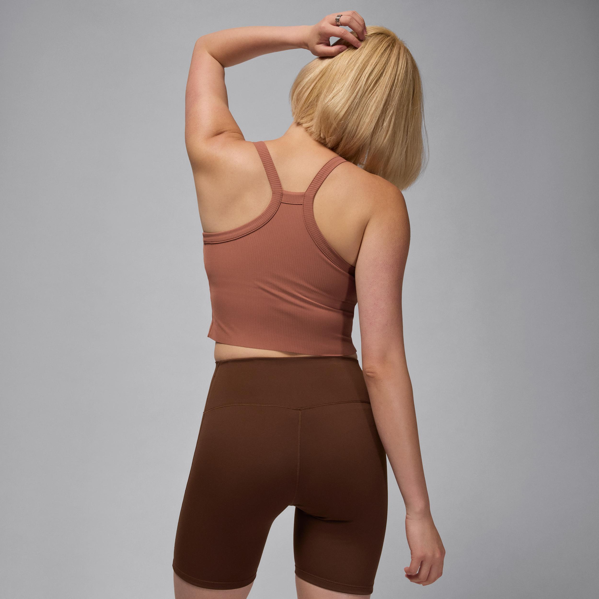Jordan Sport Women's Dri-FIT Ribbed Tank Top Product Image