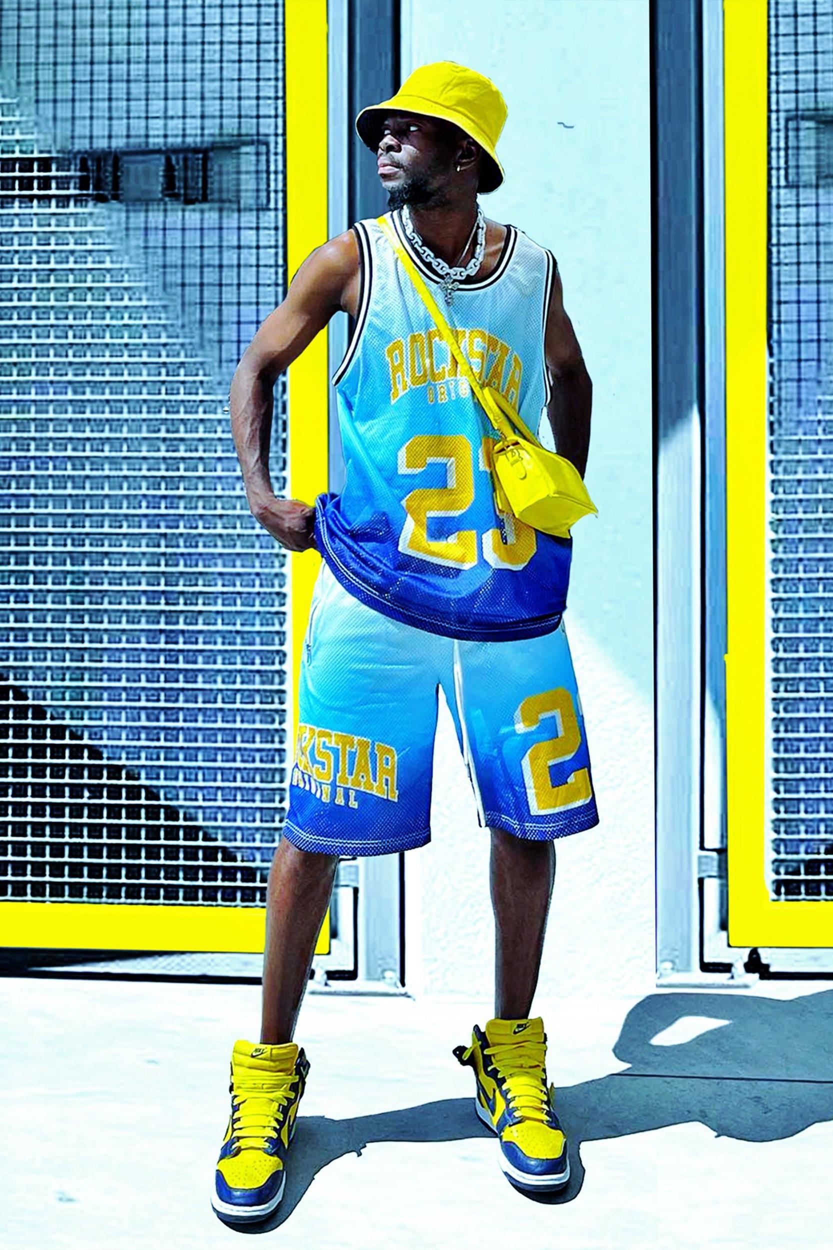 Mood Short Set-Blue Male Product Image