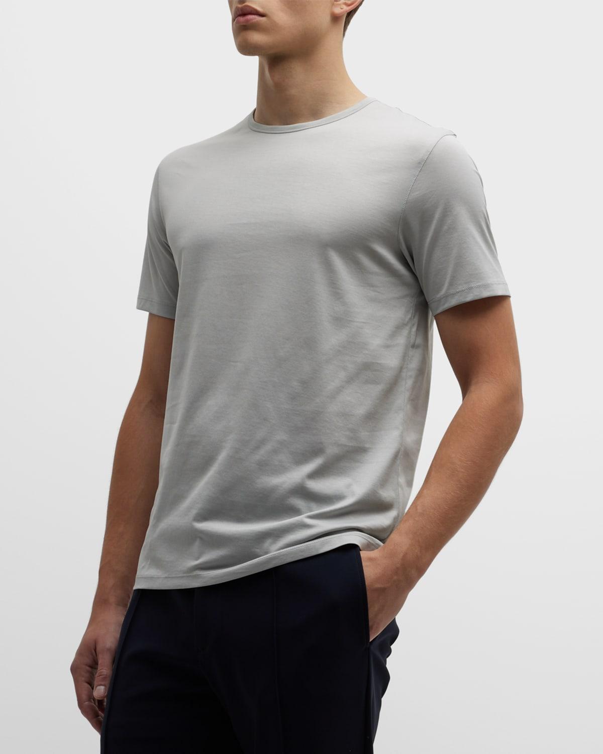 Mens Precise Luxe Cotton Short-Sleeve Tee Product Image