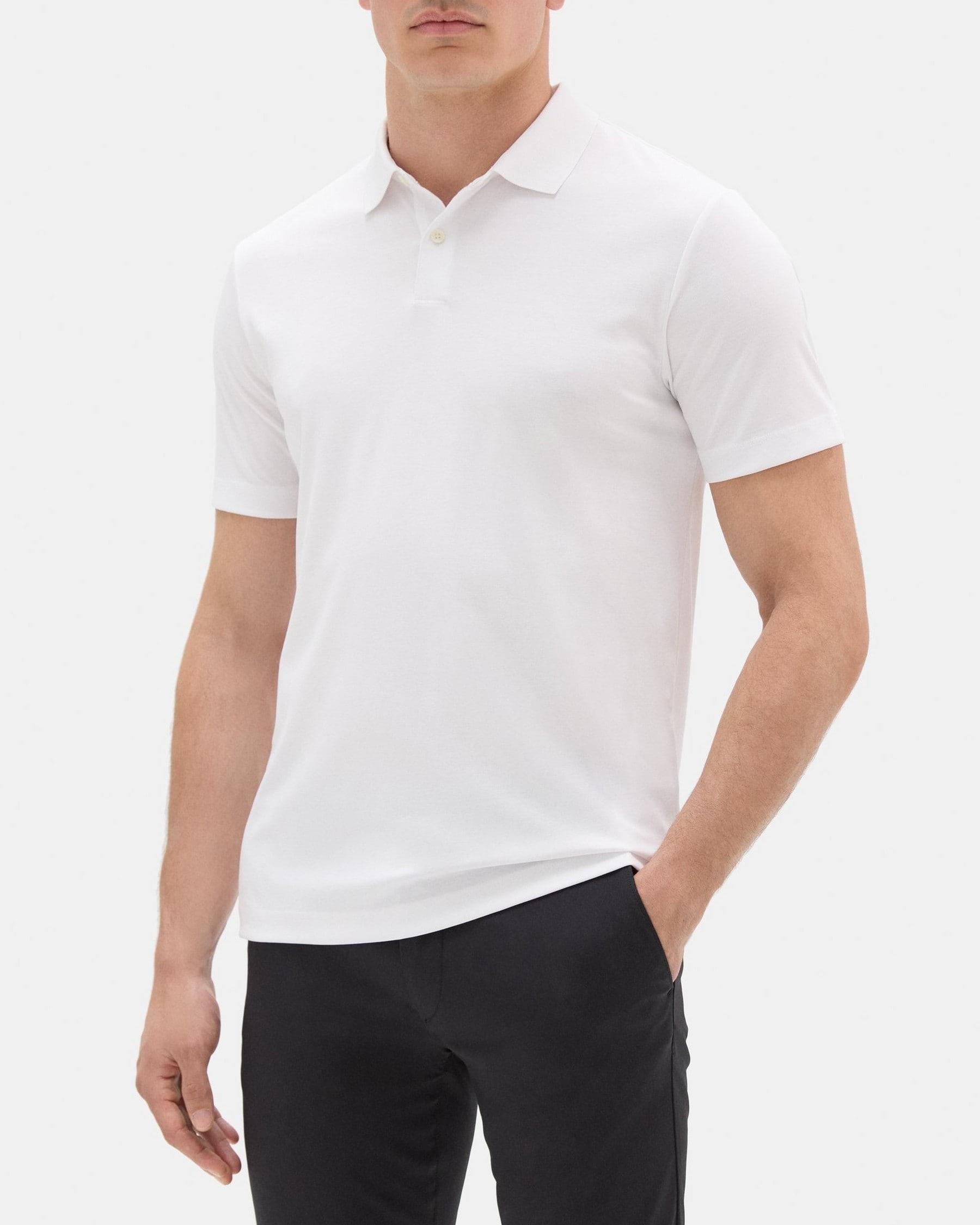 Standard Polo in Piqué Cotton Product Image