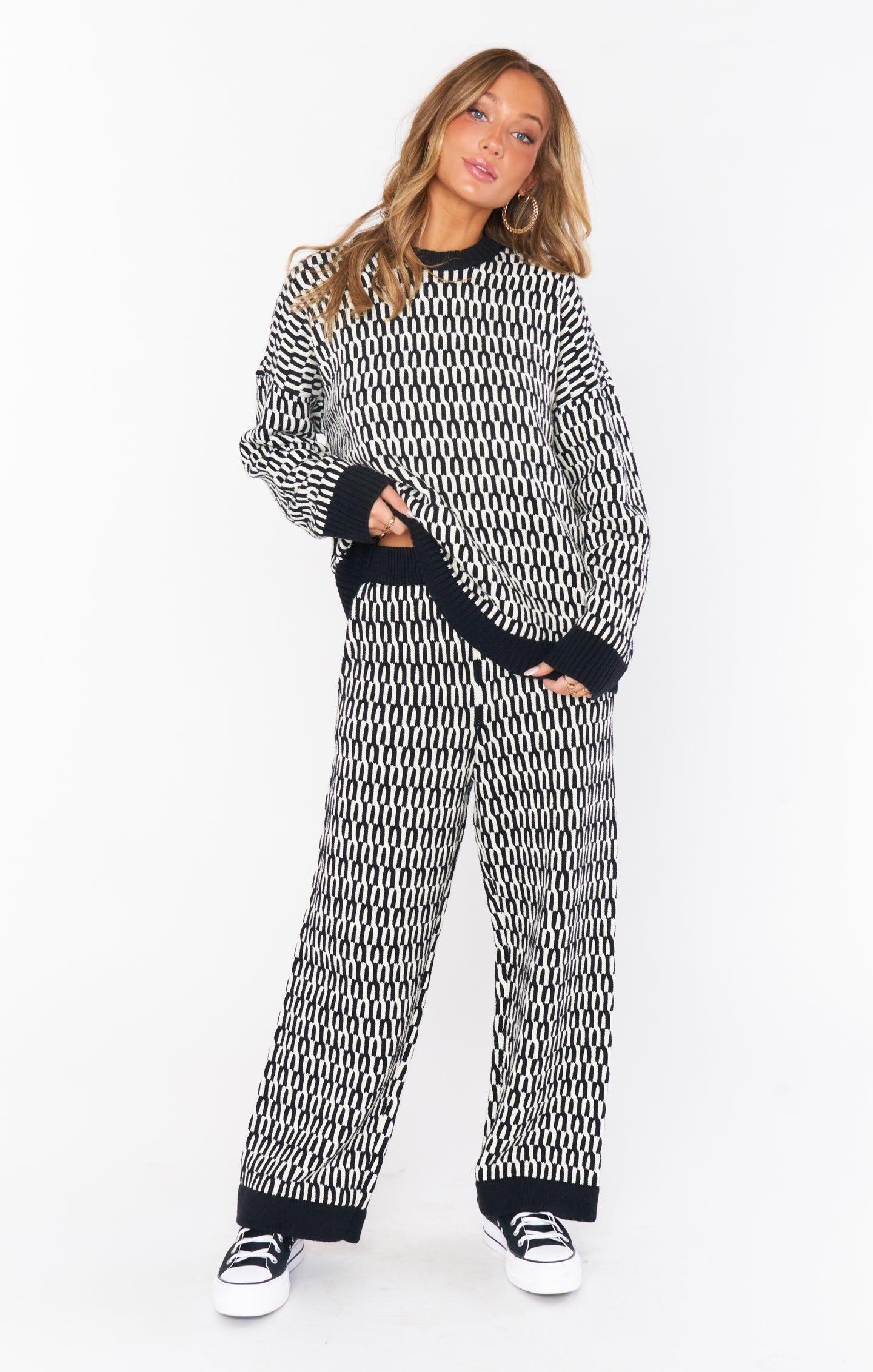 Chilly Sweater ~ Metro Geo Knit Product Image