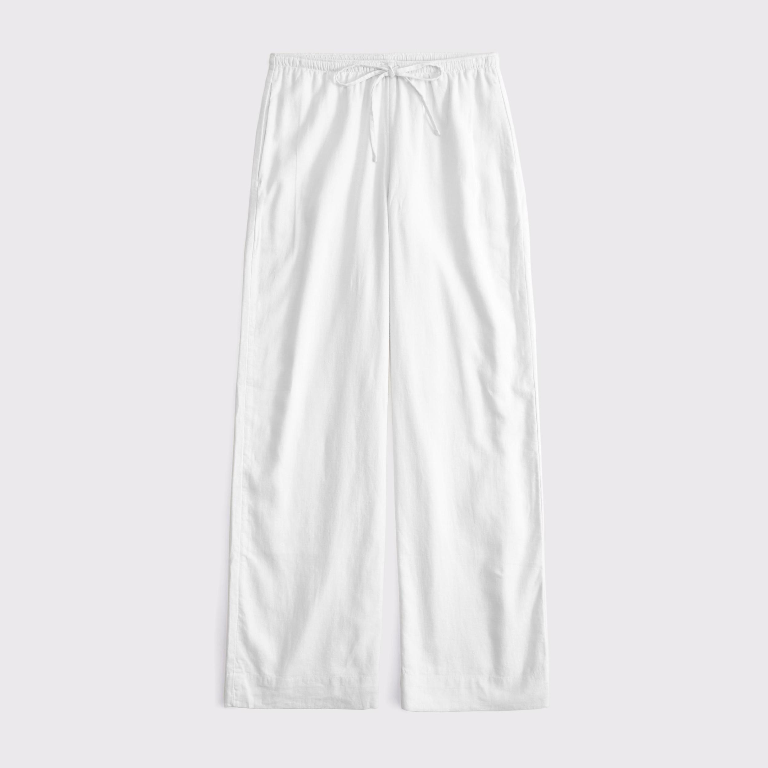 Linen Blend Pull-On Pant Product Image