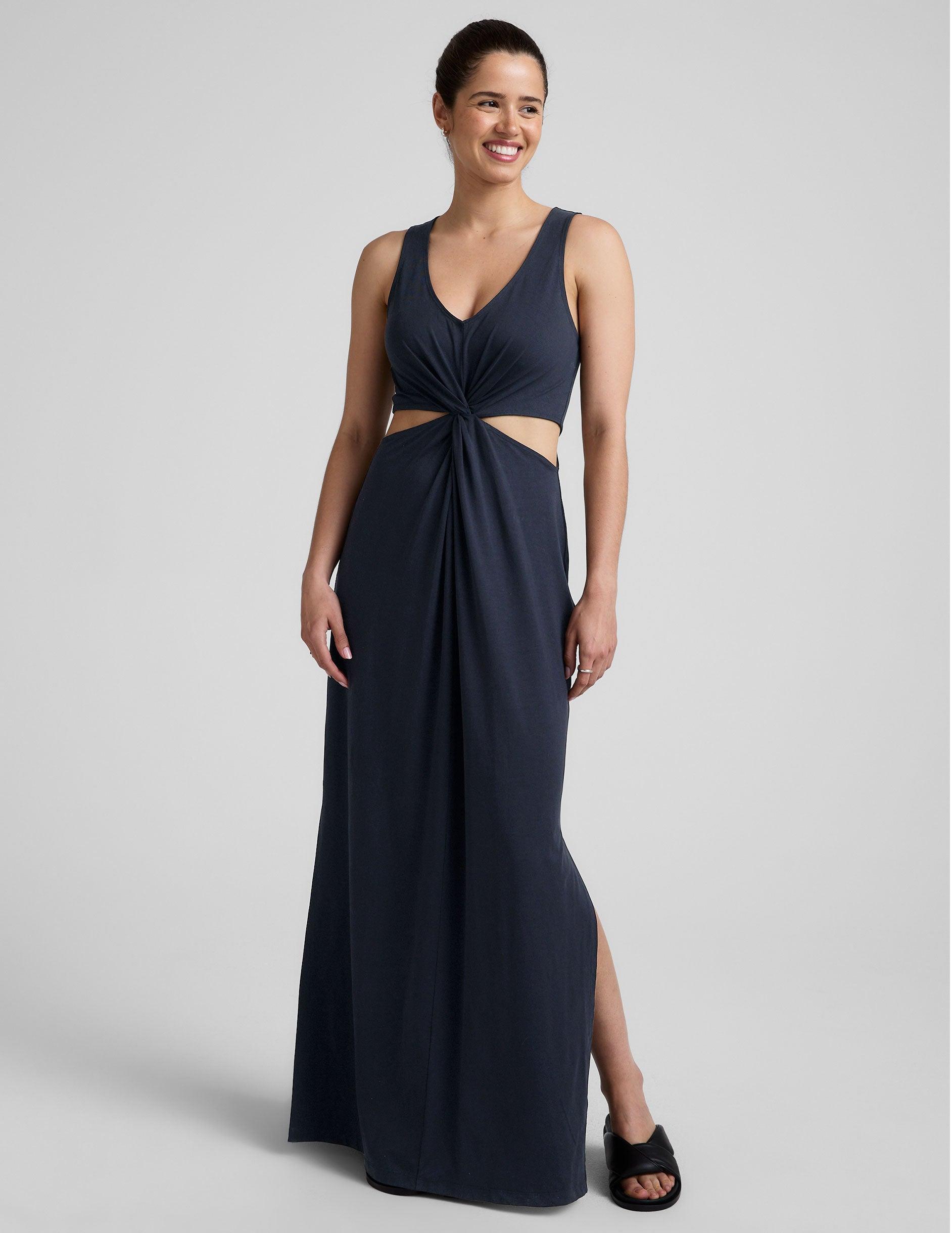 Maxi Around The World Front Twist Dress Product Image