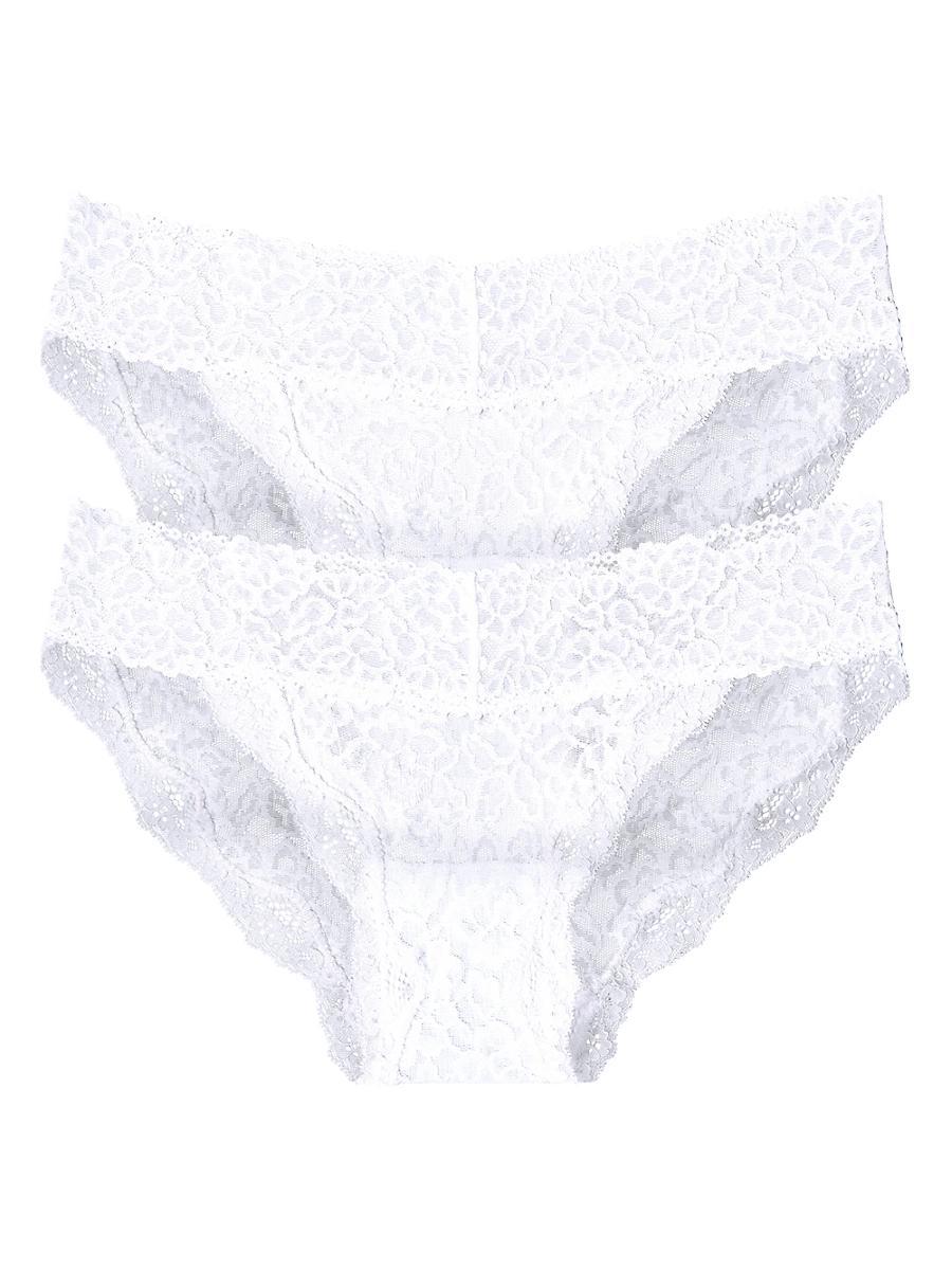 Womens Stretch Lace Brief Set Product Image