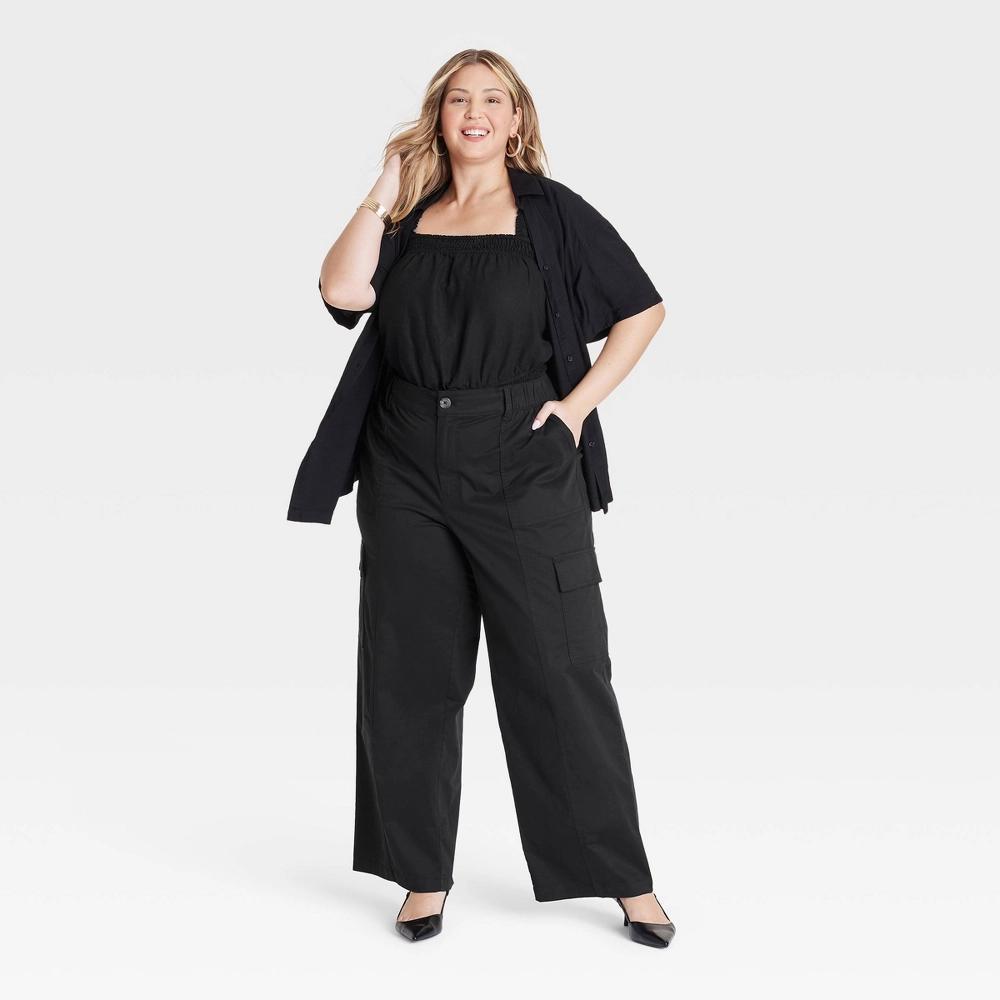 Women's High-Rise Cargo Pants - Ava & Viv™ Product Image
