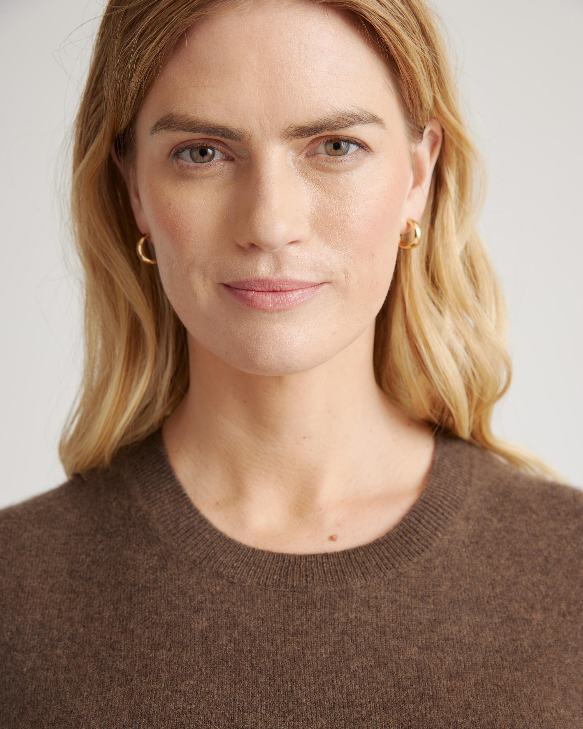 Quince | Women's Mongolian Cashmere T-Shirt Size XS Product Image