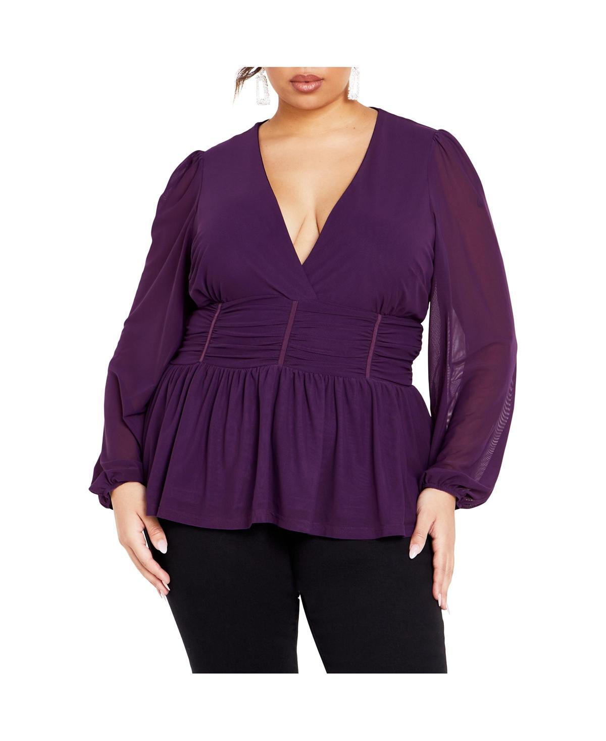 City Chic Womens Rapture Top Product Image