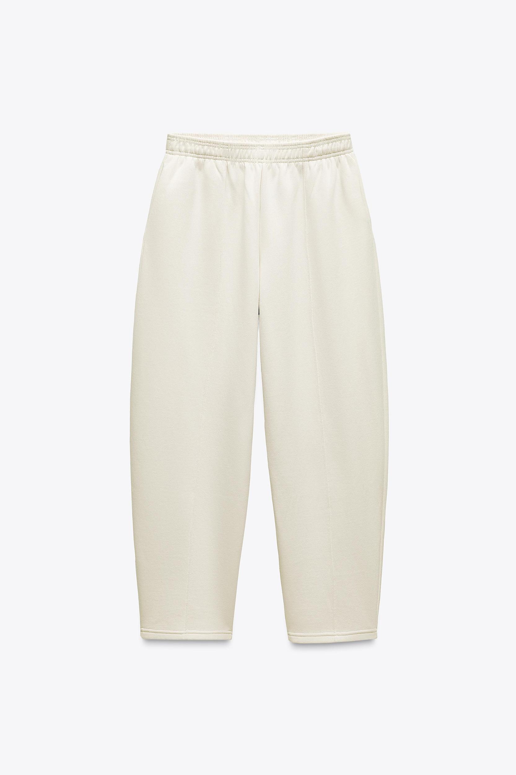 TAPERED PLUSH PANTS Product Image