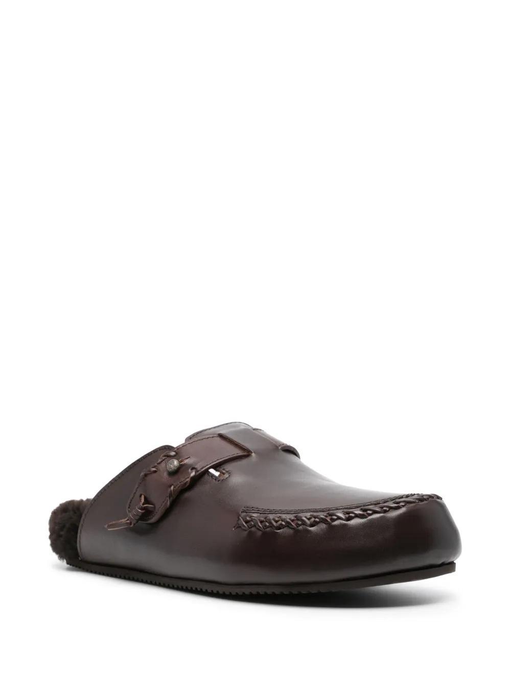 Glamping leather slippers Product Image