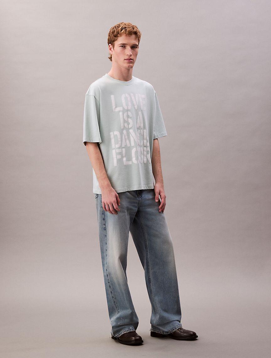 Marc Hundley Pride Love Is A Dance Floor Relaxed T-Shirt Product Image