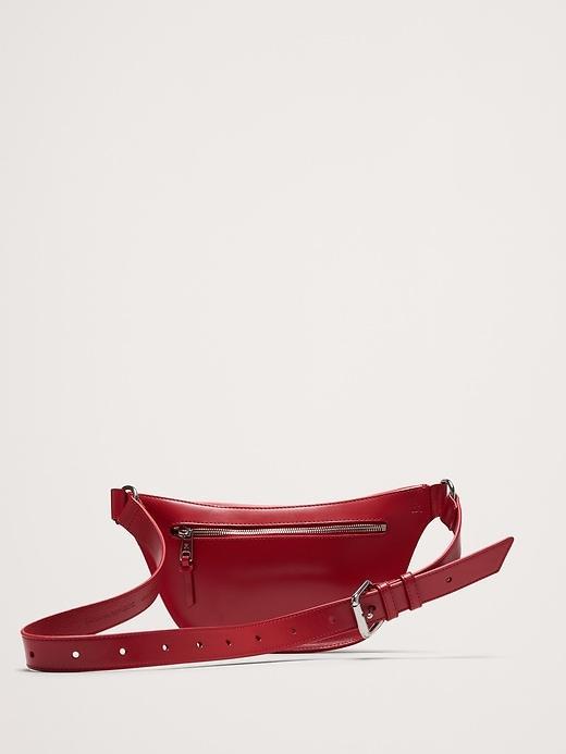 Metallic Leather Belt Bag Product Image