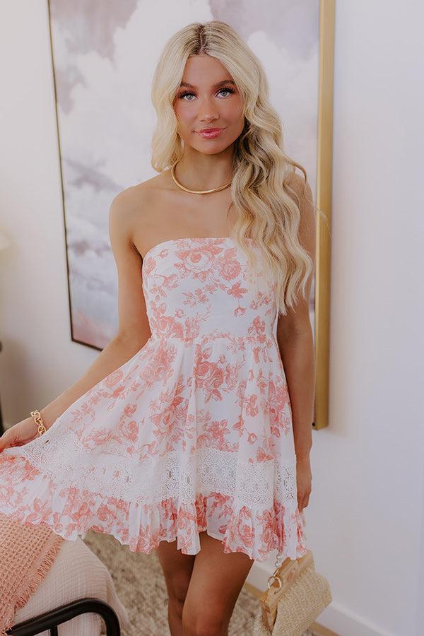 Rose Garden Meetup Mini Dress Product Image