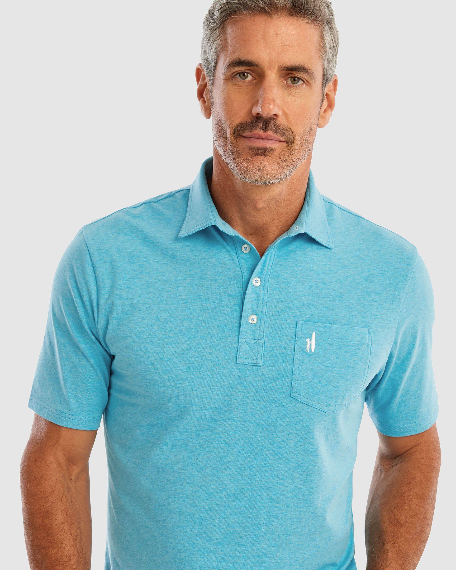 GS- TEST -  Heathered Original Polo Product Image