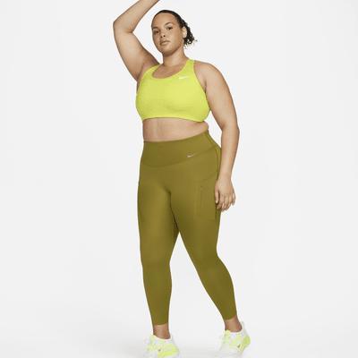 Nike Womens Go Firm-Support High-Waisted 7/8 Leggings with Pockets (Plus Size) Product Image
