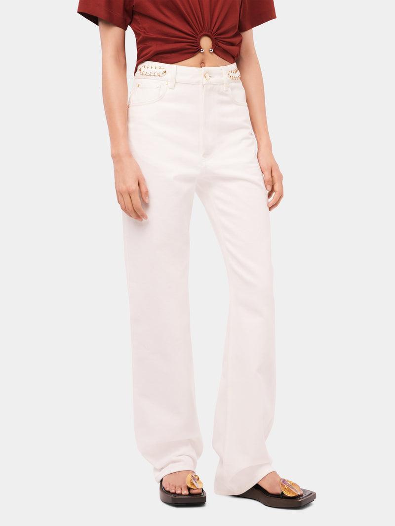 Signature off white jeans with 1969 discs Product Image