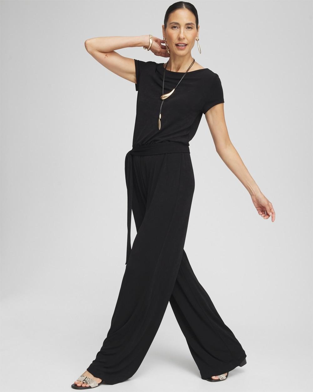 Travelers™ Cap Sleeve Jumpsuit Product Image