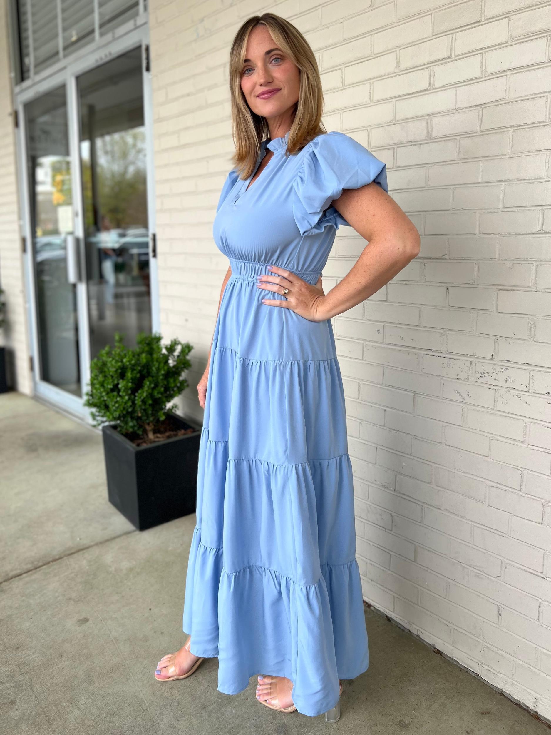 Peaceful Feeling Midi Dress Product Image