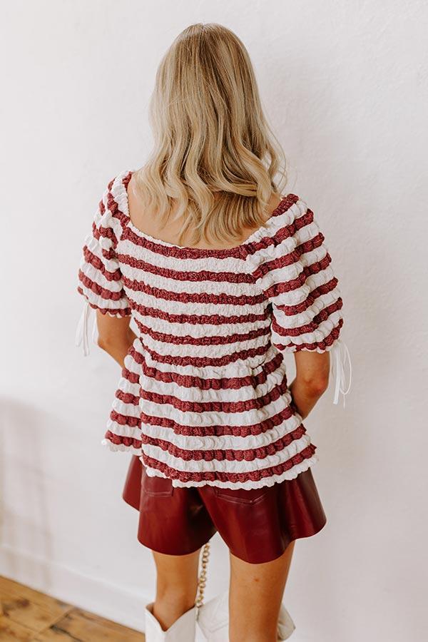 Sweet As Can Be Stripe Top Product Image