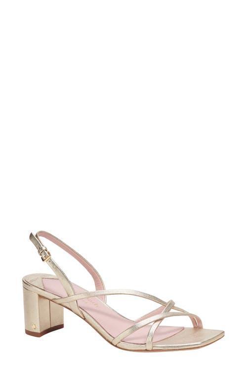 kate spade new york Womens Renee Square Toe Block Heel Sandals Product Image