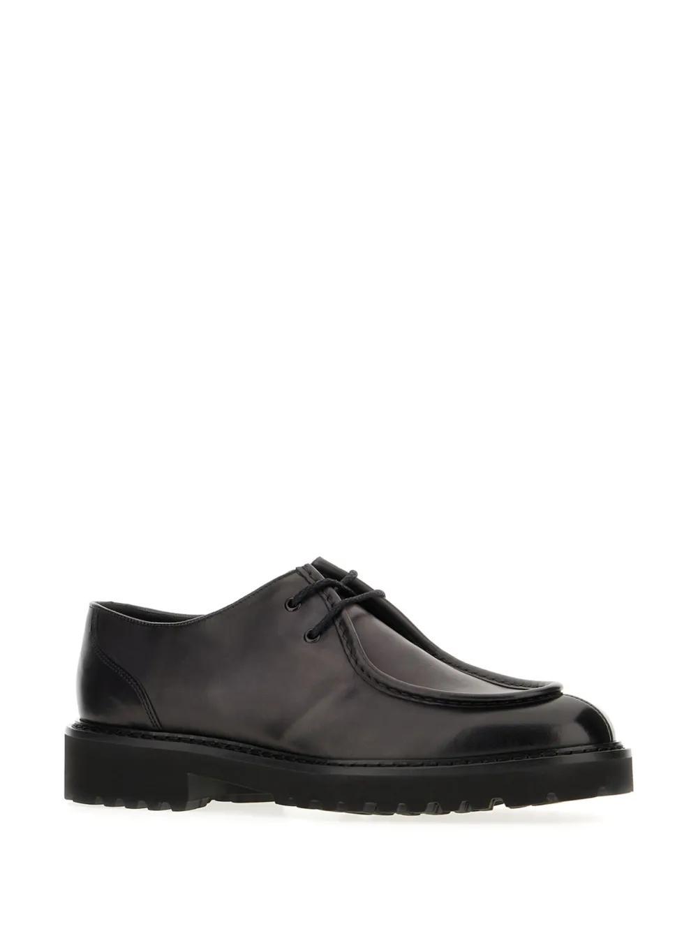 leather lace-up shoes Product Image