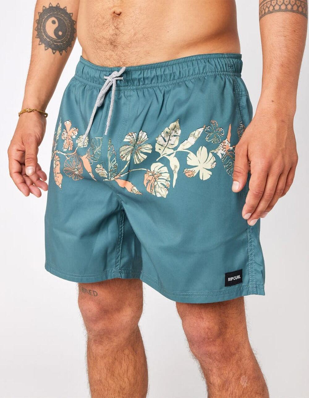 RIP CURL Framed Men 16'' Volley Boardshorts - BLUE Product Image