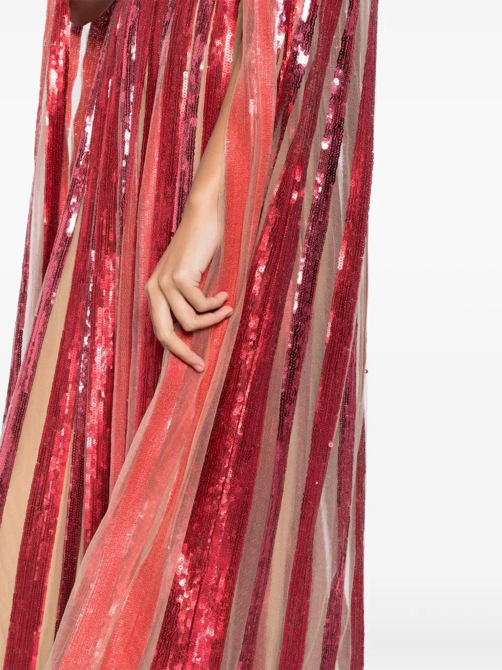 embroidered tulle dress Product Image