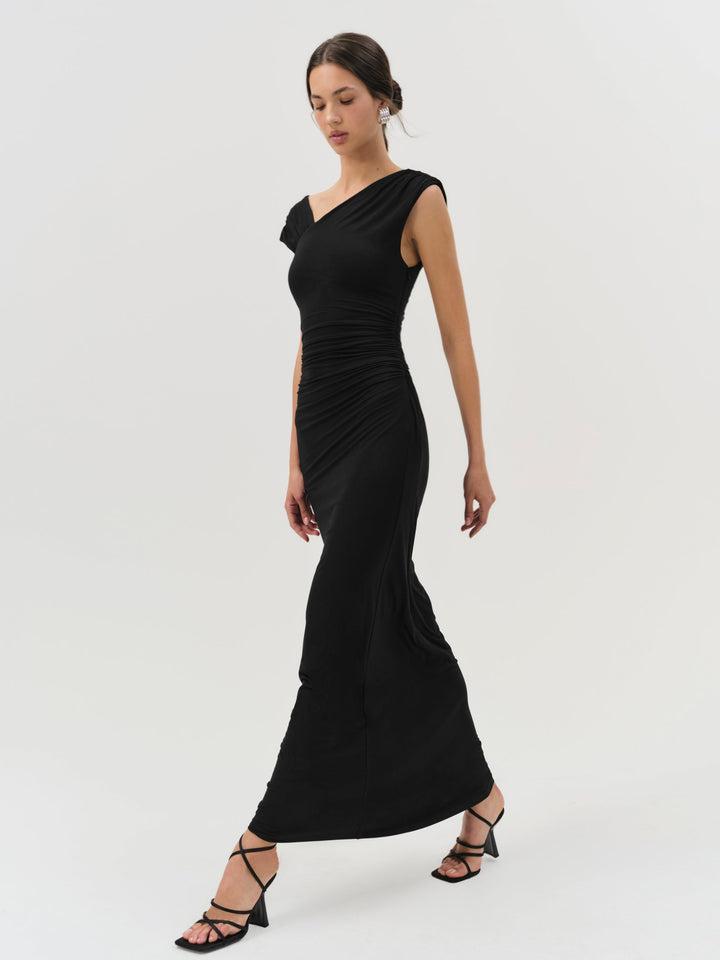 Genesis Maxi Dress — Black Product Image