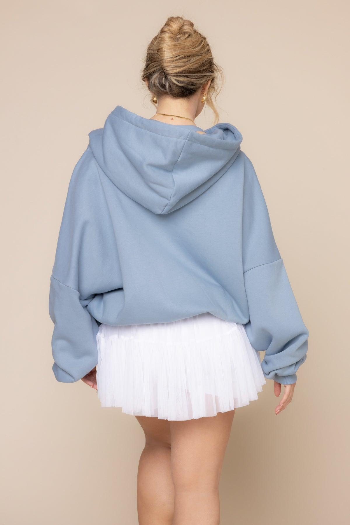 Zip Cloud Hoodie - Game Time Green Product Image