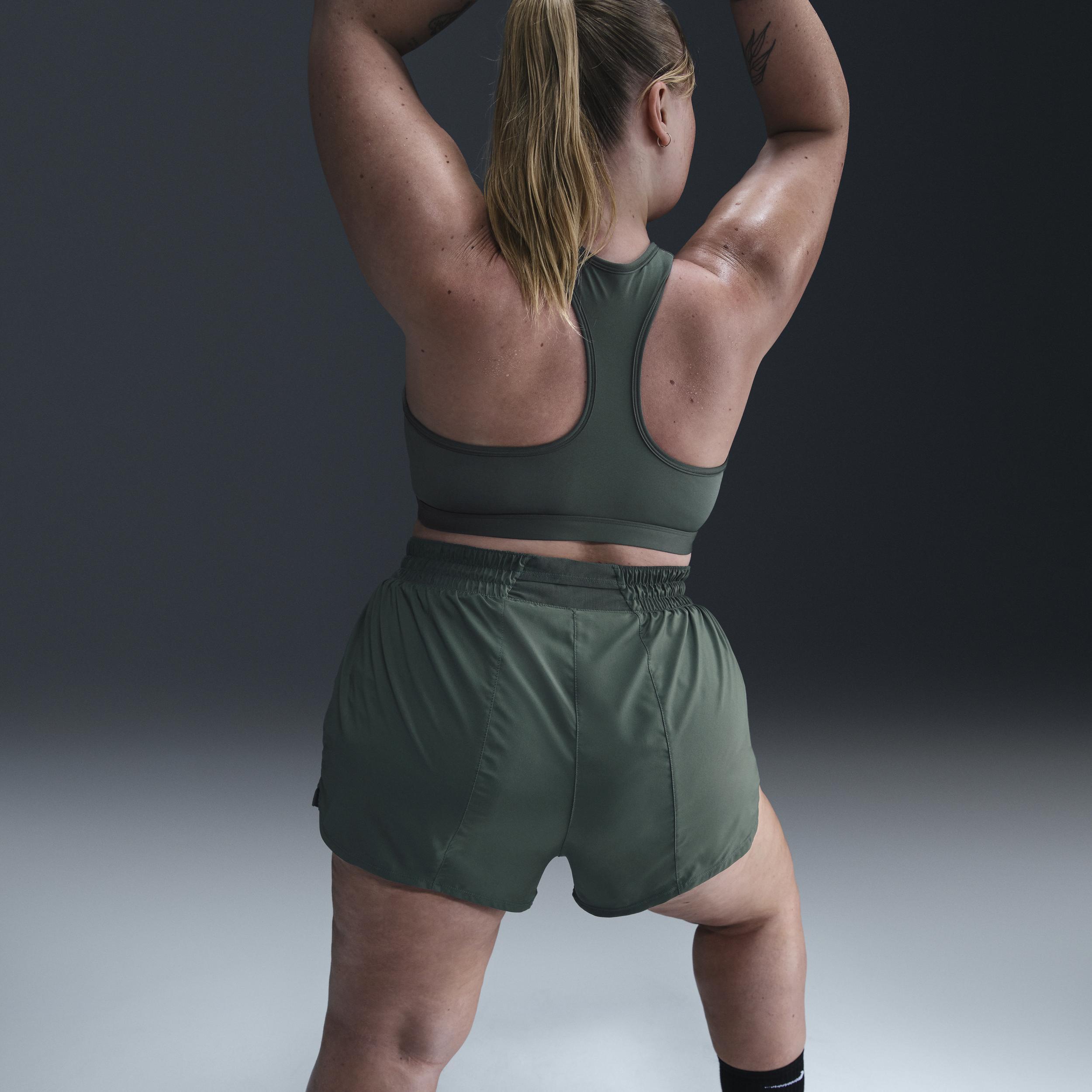 Nike Women's Dri-FIT One High-Waisted 3" 2-in-1 Shorts (Plus Size) Product Image