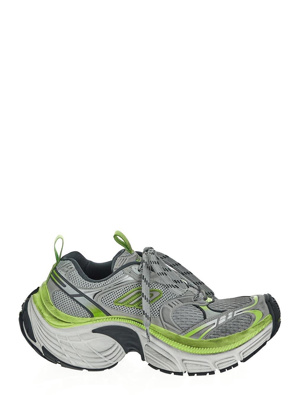 BALENCIAGA Multicolor Mesh And Rubber 6xl Sneakers In Multicolour Product Image