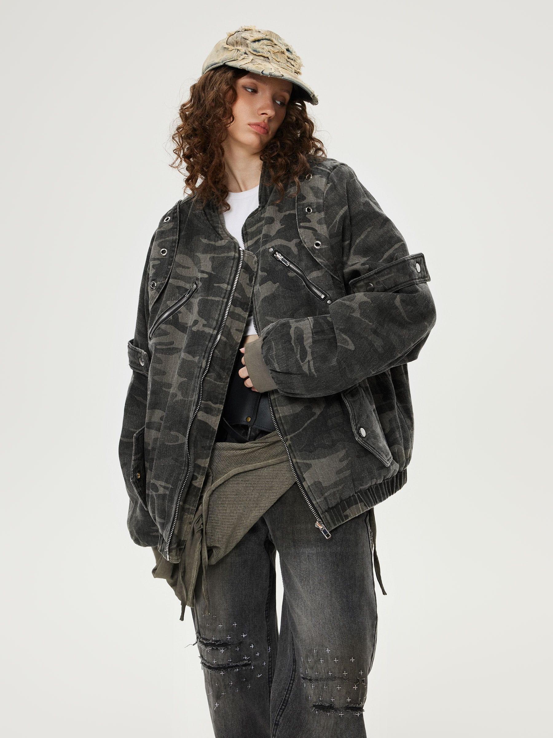 Aelfric Eden Camouflage Cargo Coat Product Image