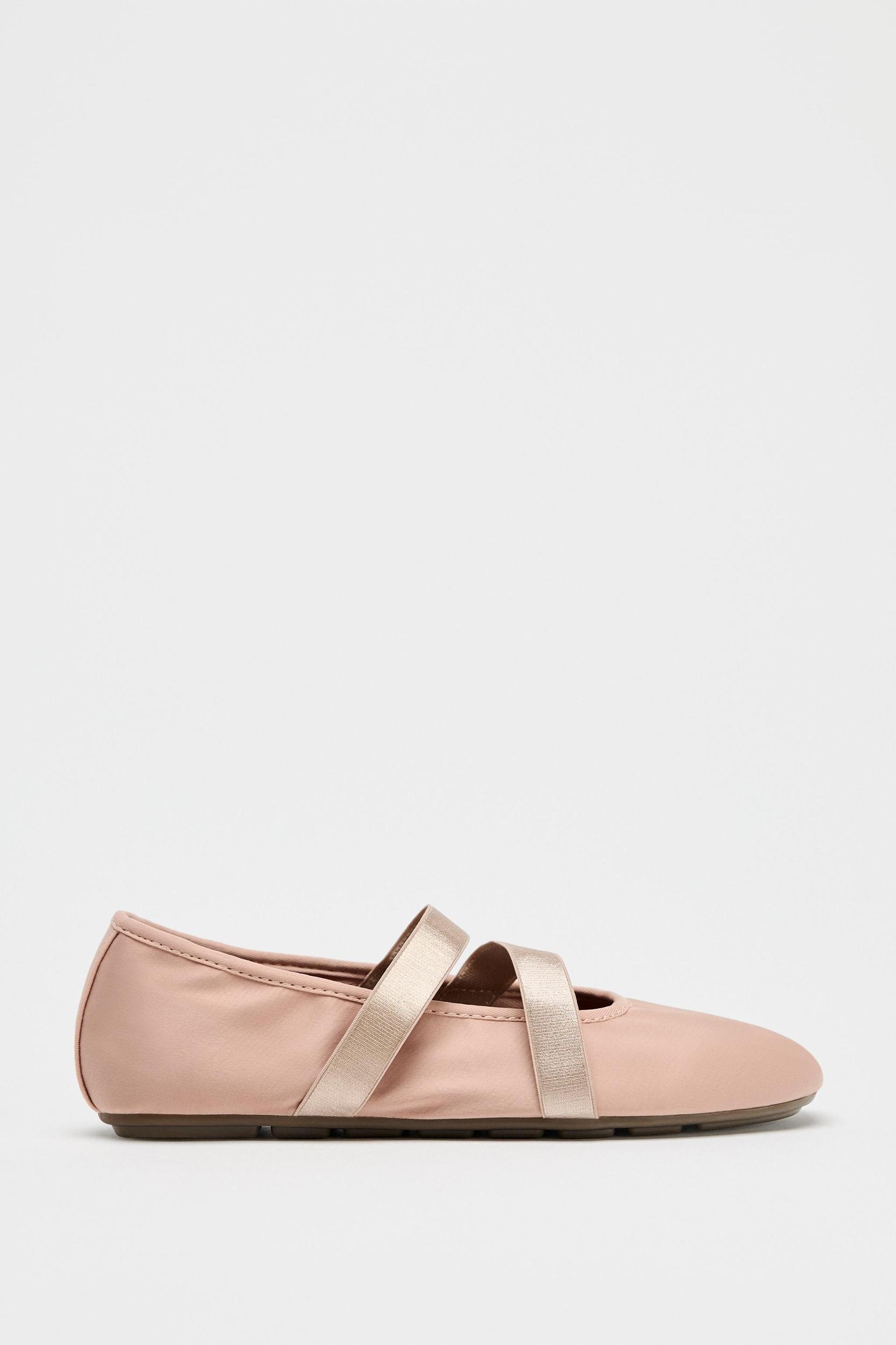ELASTIC BALLET FLATS Product Image