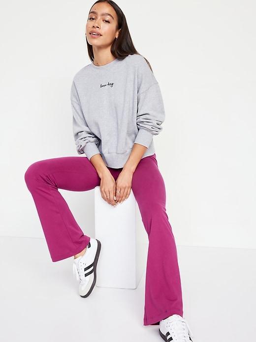 High-Waisted Flare Leggings Product Image