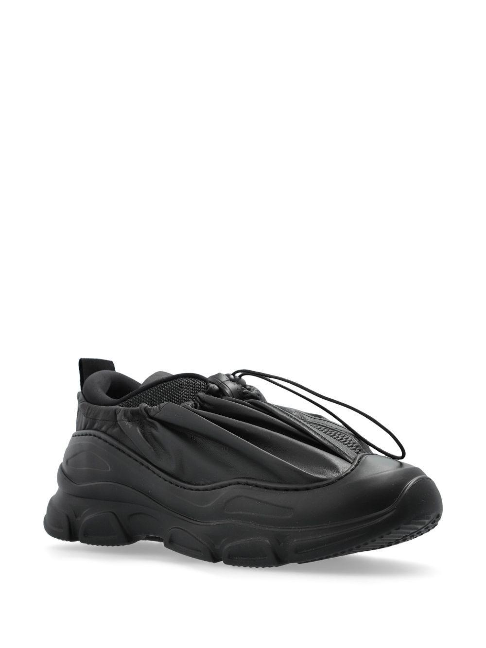 leather sneakers  Product Image