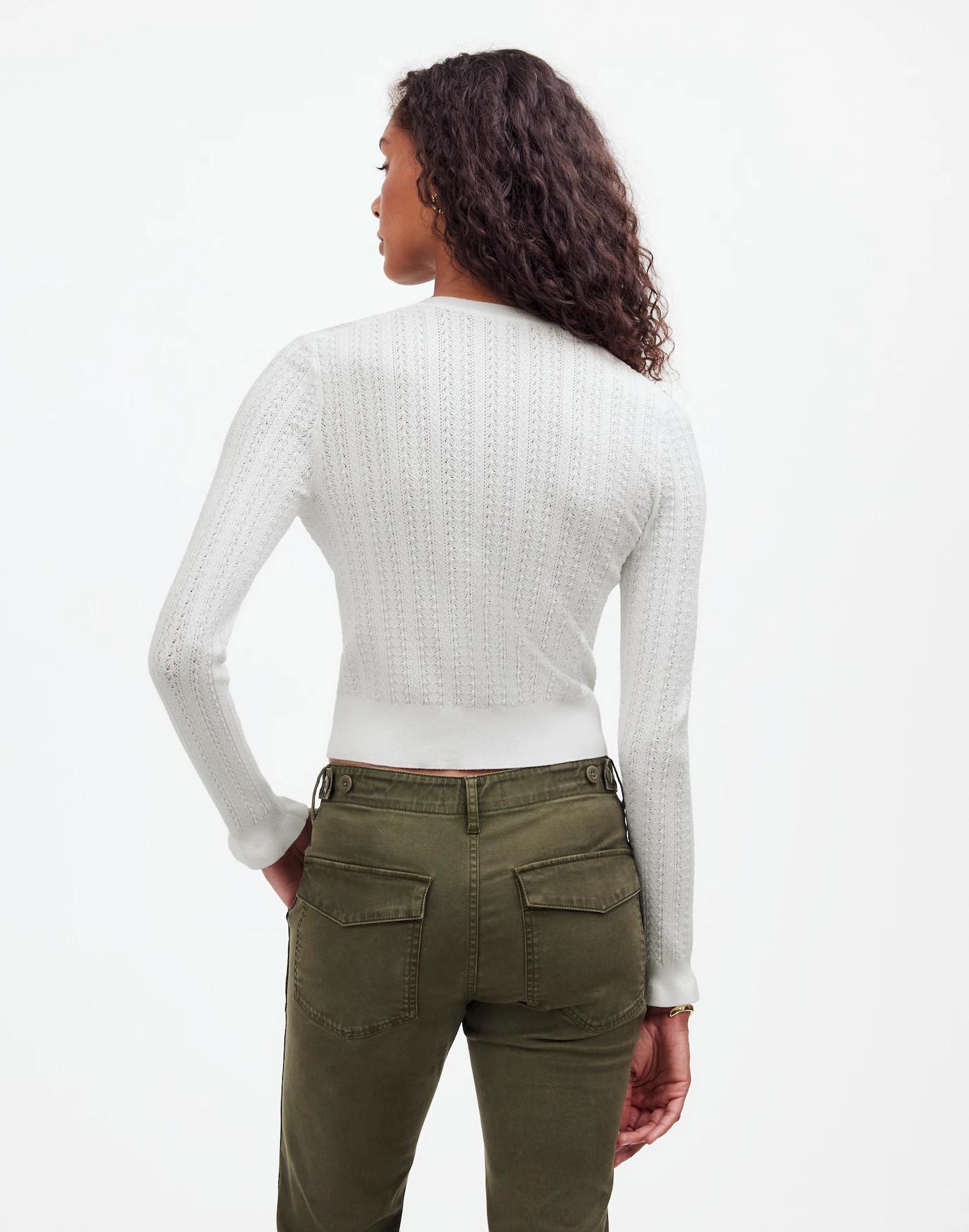 The Signature Open-Knit Cardigan Product Image
