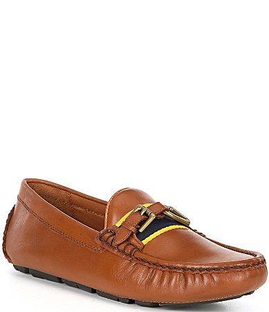 Polo Ralph Lauren Mens Anders Bit Buckle Leather Drivers Product Image