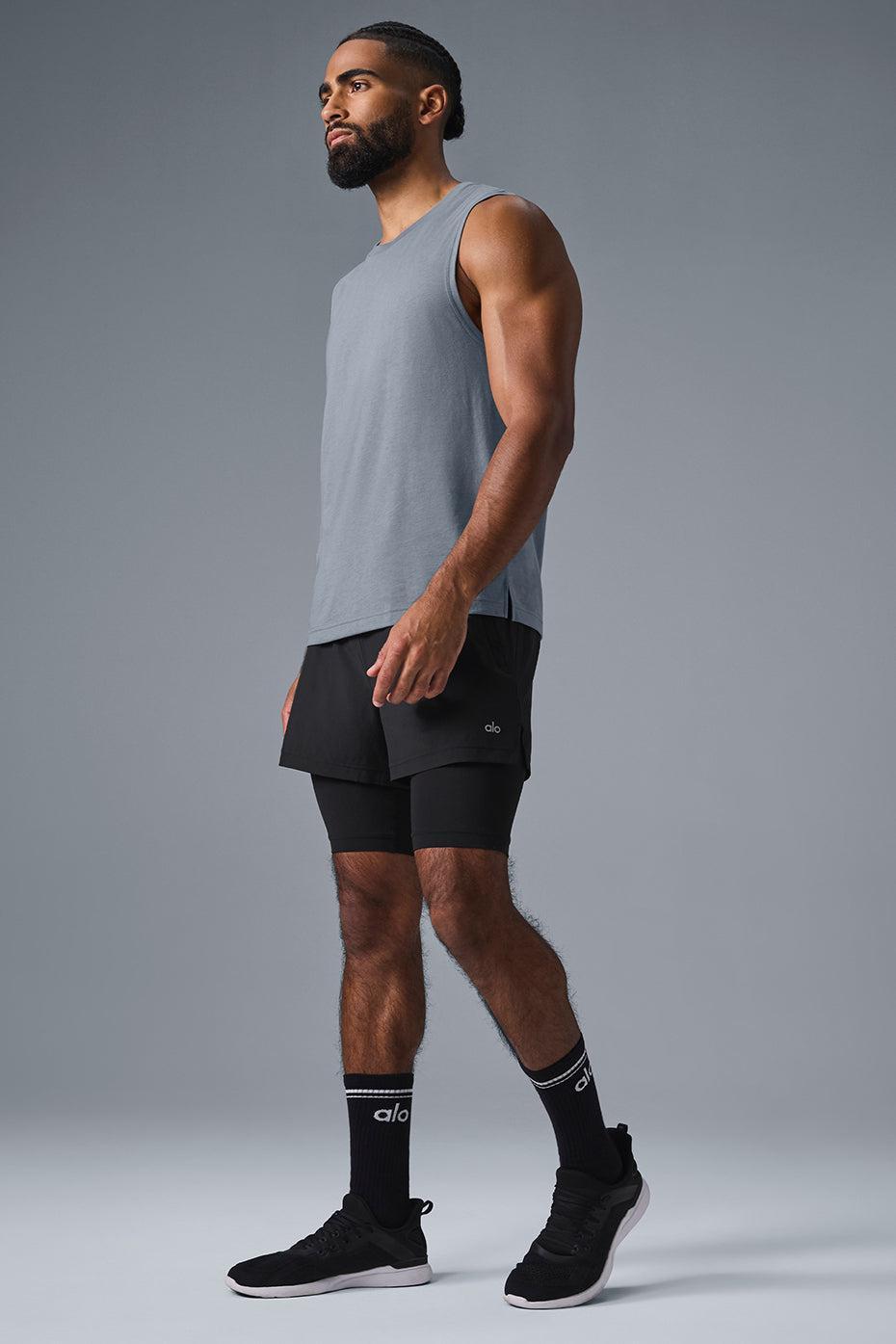 The Triumph Muscle Tank - Steel Grey Product Image