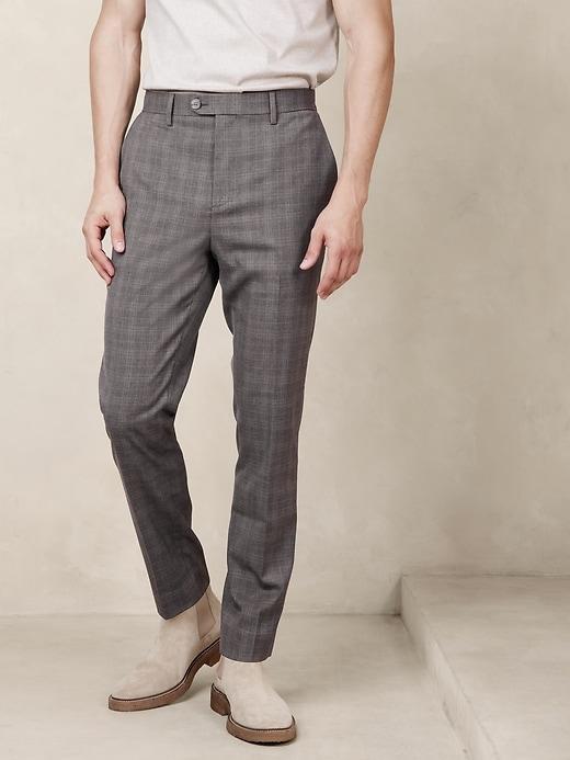 Tailored-Fit Glen Plaid Suit Trouser Product Image