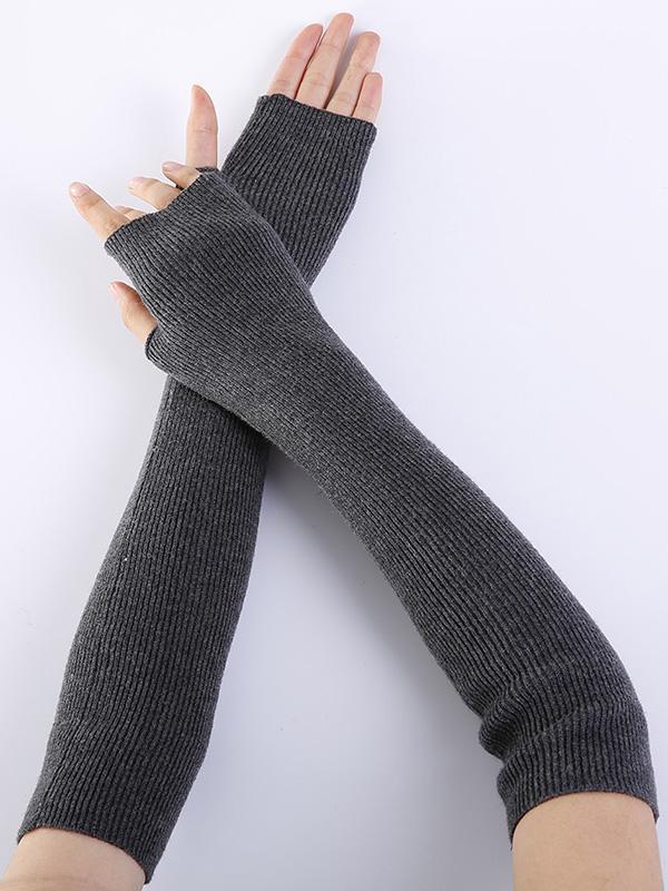 Knitted 7 Colors Sleevelet Accessories Product Image